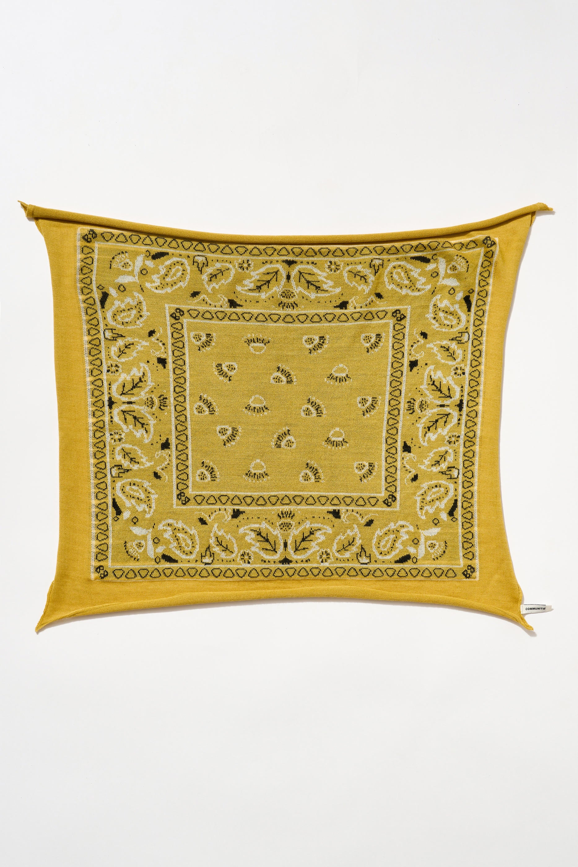 ACCESSORIES Cashmere Bandana in Golden Organic by John Patrick