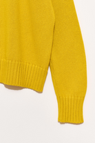 SWEATERS Wide Cotton Pullover in Daffodil Organic by John Patrick