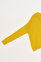 SWEATERS Wide Cotton Pullover in Daffodil Organic by John Patrick