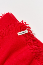 ACCESSORIES Felted Cashmere Lux Stole in Red Organic by John Patrick