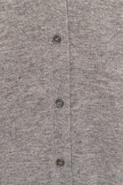 SWEATERS Button Up Shirt in Grey Melange Organic by John Patrick