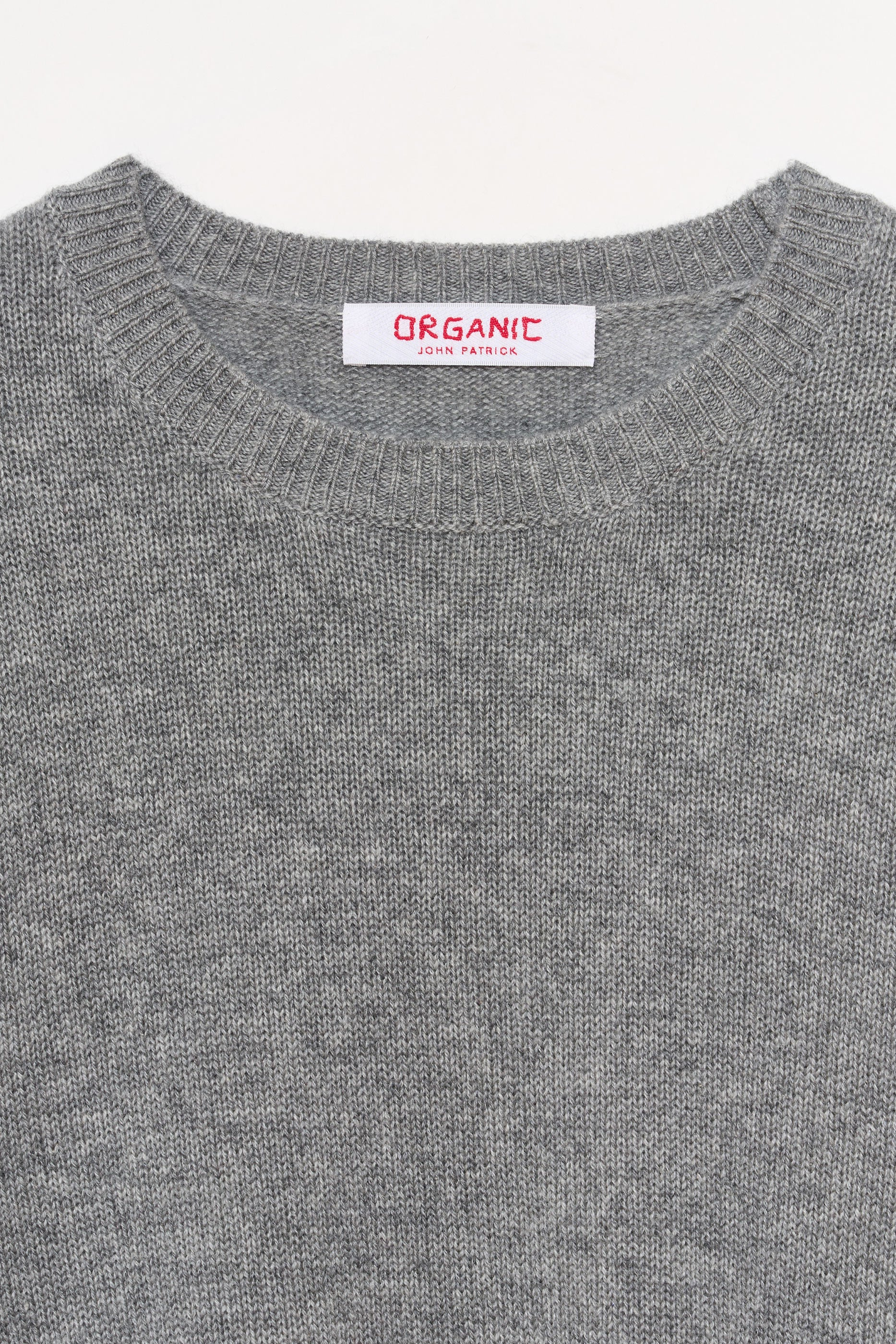 SWEATERS Marin Sweater in Grey Melange Organic by John Patrick