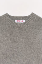 SWEATERS Chunky Pullover in Grey Melange Organic by John Patrick