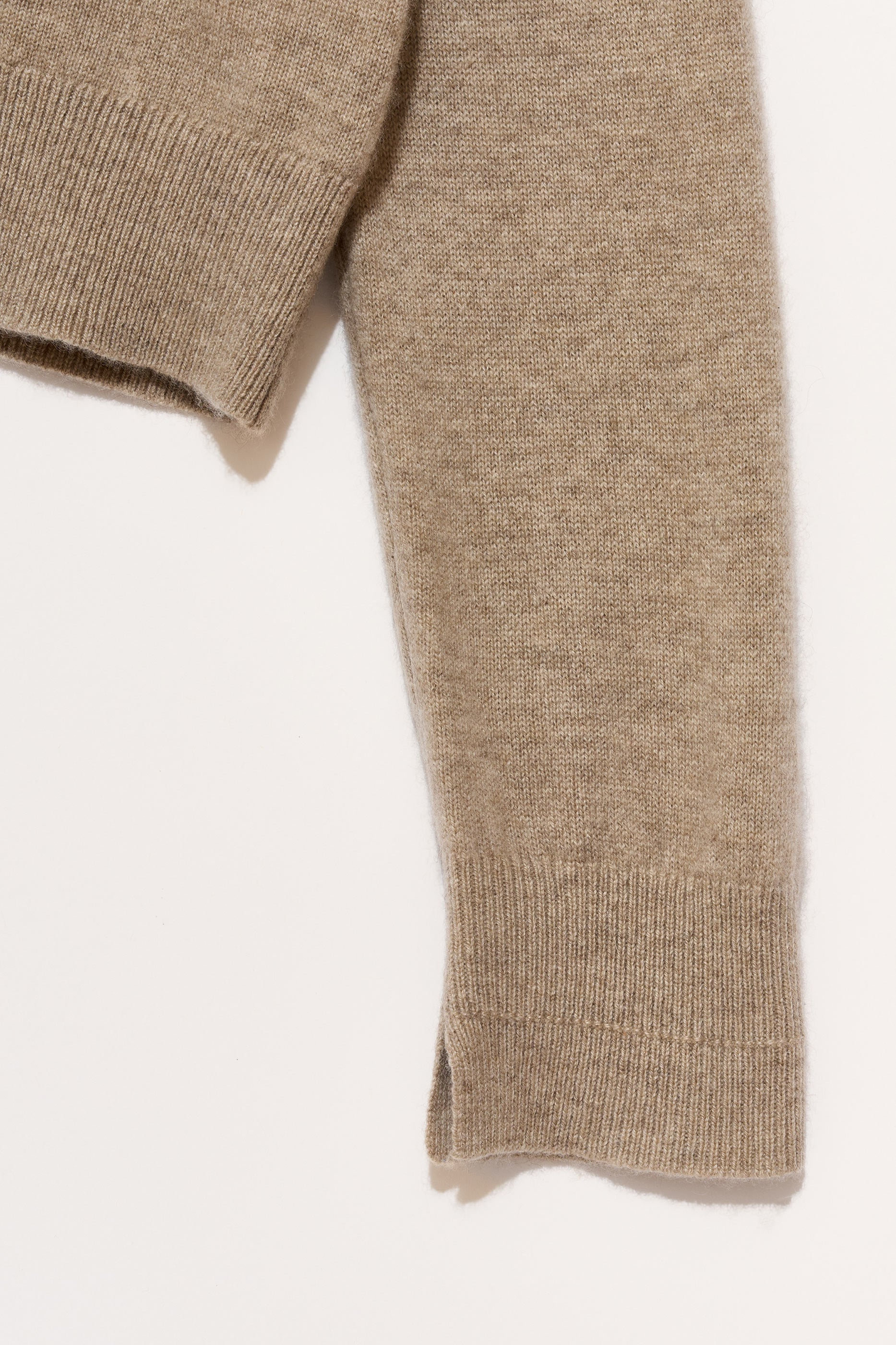 SWEATERS Cashmere V-Neck Pullover in Eco Organic by John Patrick