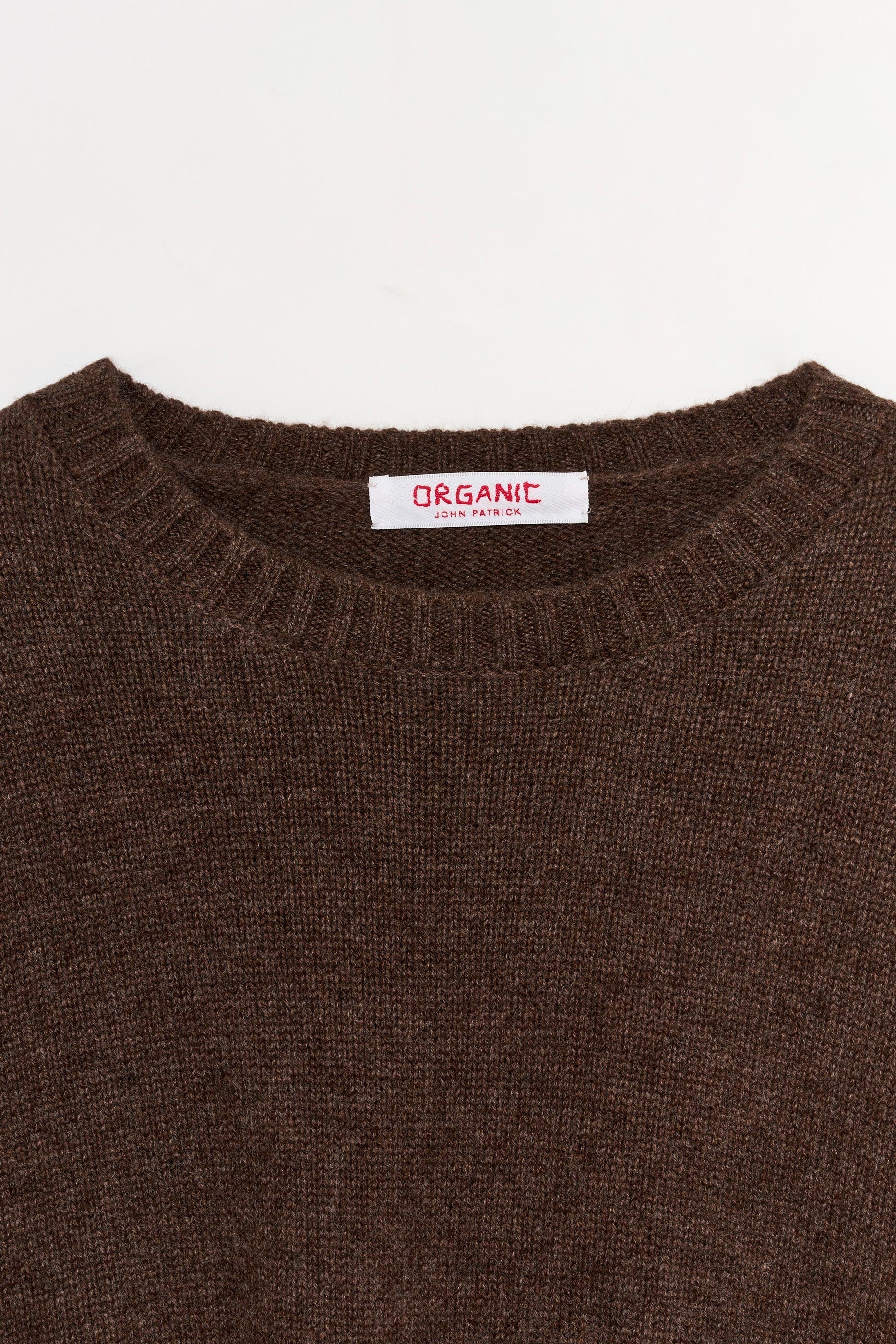 SWEATERS Wide Cashmere Pullover in Truffle Organic by John Patrick