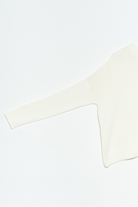 SWEATERS WIDE COTTON PULLOVER IN CREME Organic by John Patrick