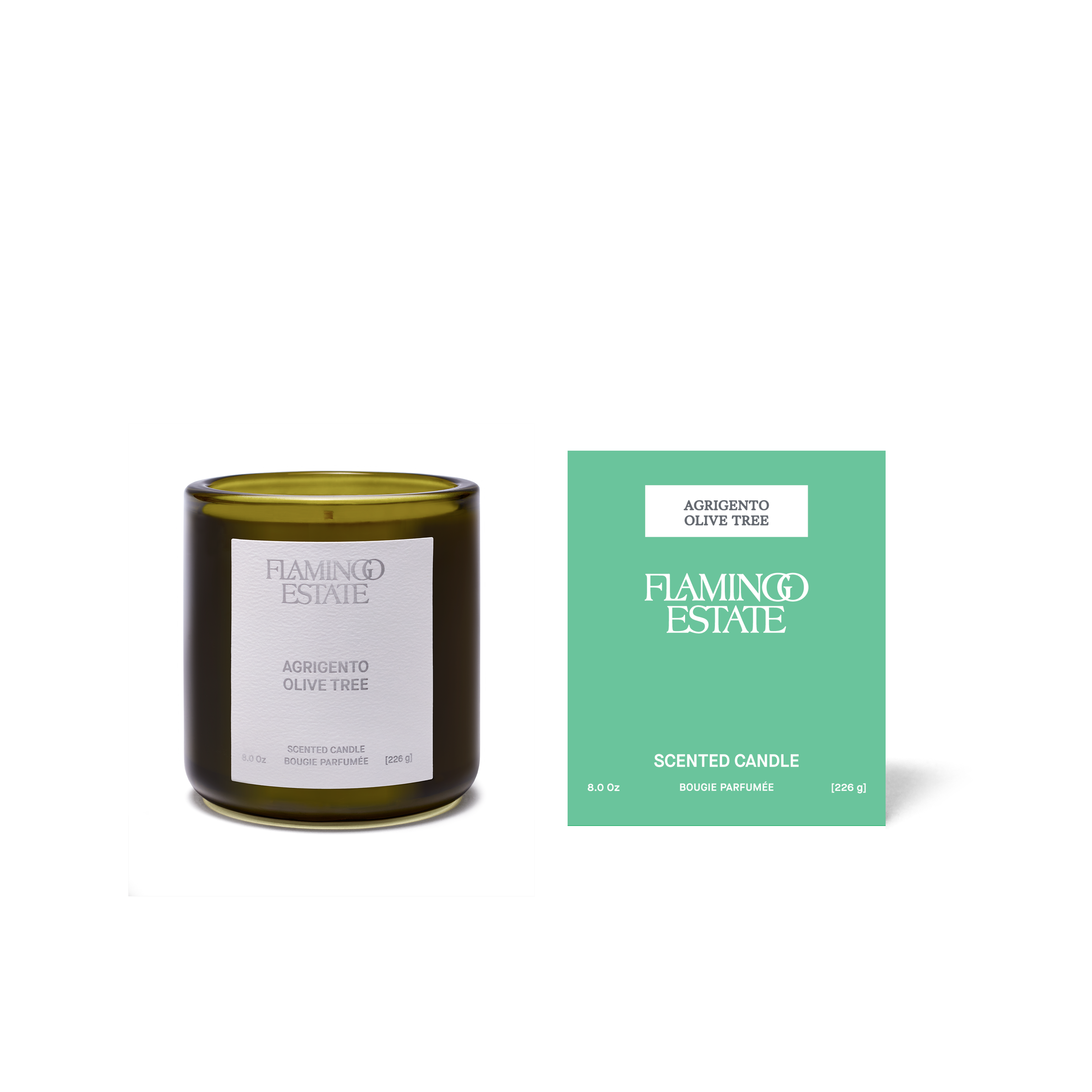CANDLES/HOME FRAGRANCE Agrigento Olive Tree Candle Flamingo Estate