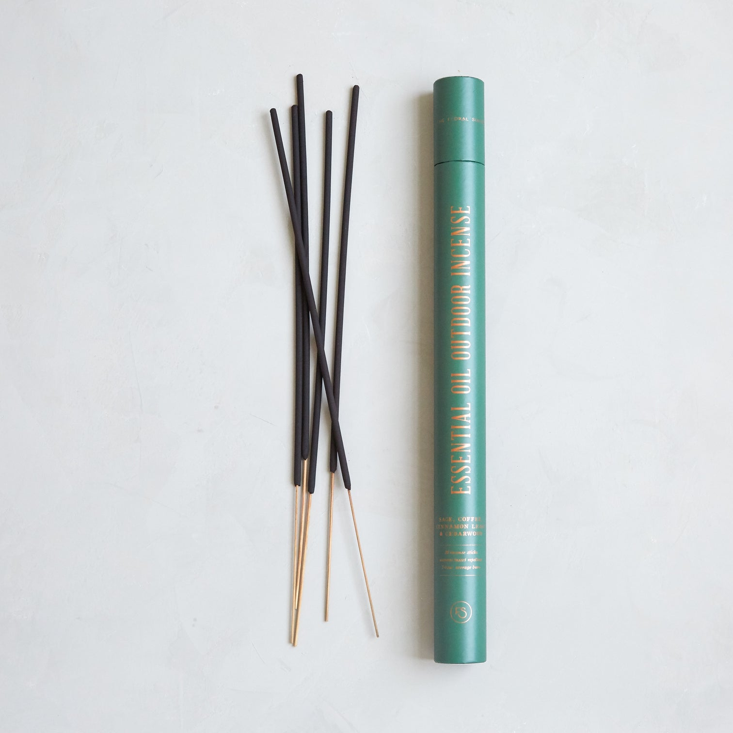 APOTHECARY ESSENTIAL OIL OUTDOOR INCENSE IN TEA TREE The Floral Society