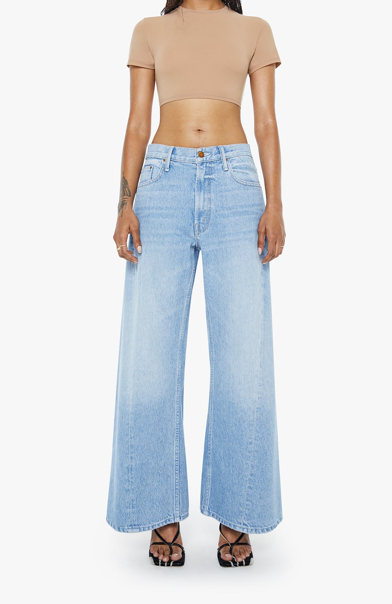 DENIM Lil Lemon Twist Sneak Jean Mother