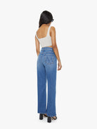 DENIM Lil High Waisted Bookie Sneak Jean in Knick Knack Patty Whack Mother