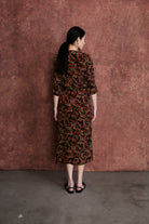 DRESSES/JUMPSUITS Wrap Dress in Chili Pepper Chan Luu