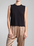 TEES/TANKS Liv Tank in Black Pharaoh
