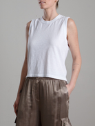 TEES/TANKS Liv Tank in White Pharaoh