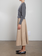 SKIRTS Claudia Shirt in Biscotti Pharaoh