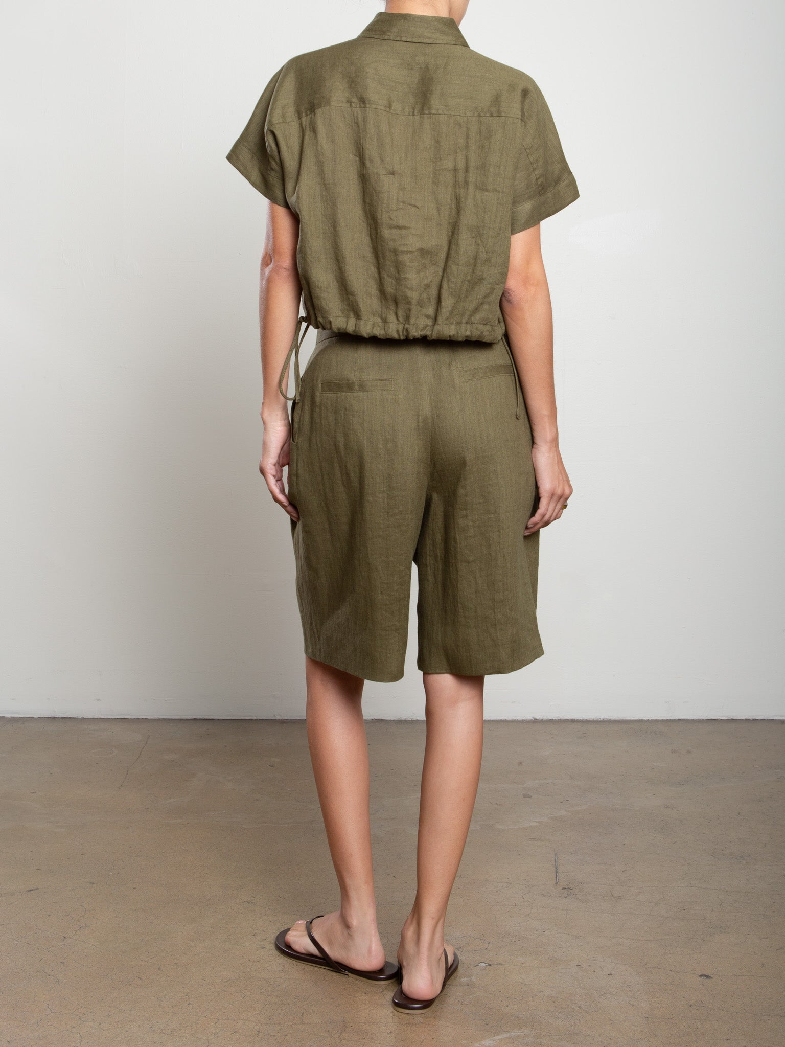 PANTS/SHORTS Inez Short in Army Pharaoh