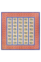 HOME DECOR Reversible Quilt in Positano Red Tiles Lisa Corti