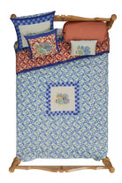 HOME DECOR Reversible Quilt in Positano Red Tiles Lisa Corti