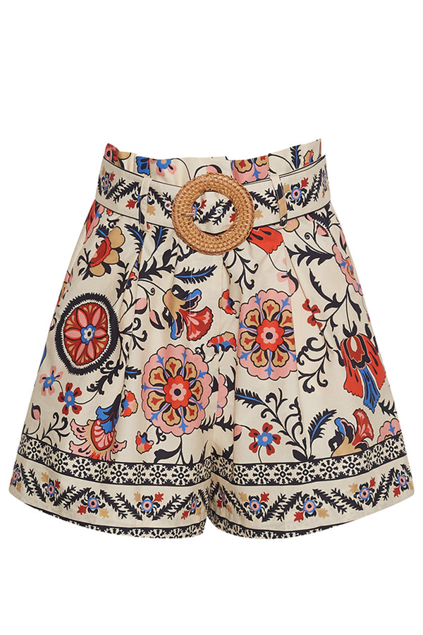 Shorts Cara Cara Palmer Shorts in Turtledove Cara Cara