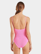 LINGERIE/PJ/SWIM Pamela Swimsuit in Bubblegum Hunza G
