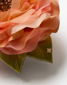 ACCESSORIES Peach Open Rose Pin Helena Simon