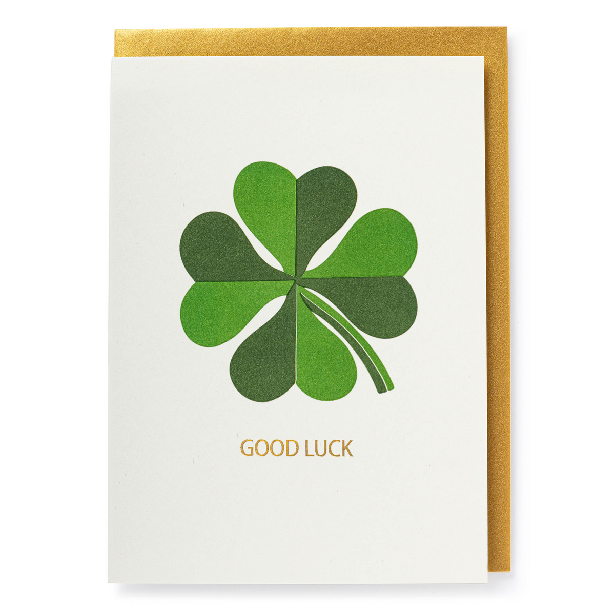 Good Luck Clover - Greeting Card – Serafina