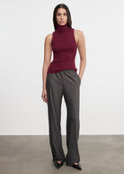 PANTS/SHORTS Everywhere Suit Pant in Charcoal Enza Costa