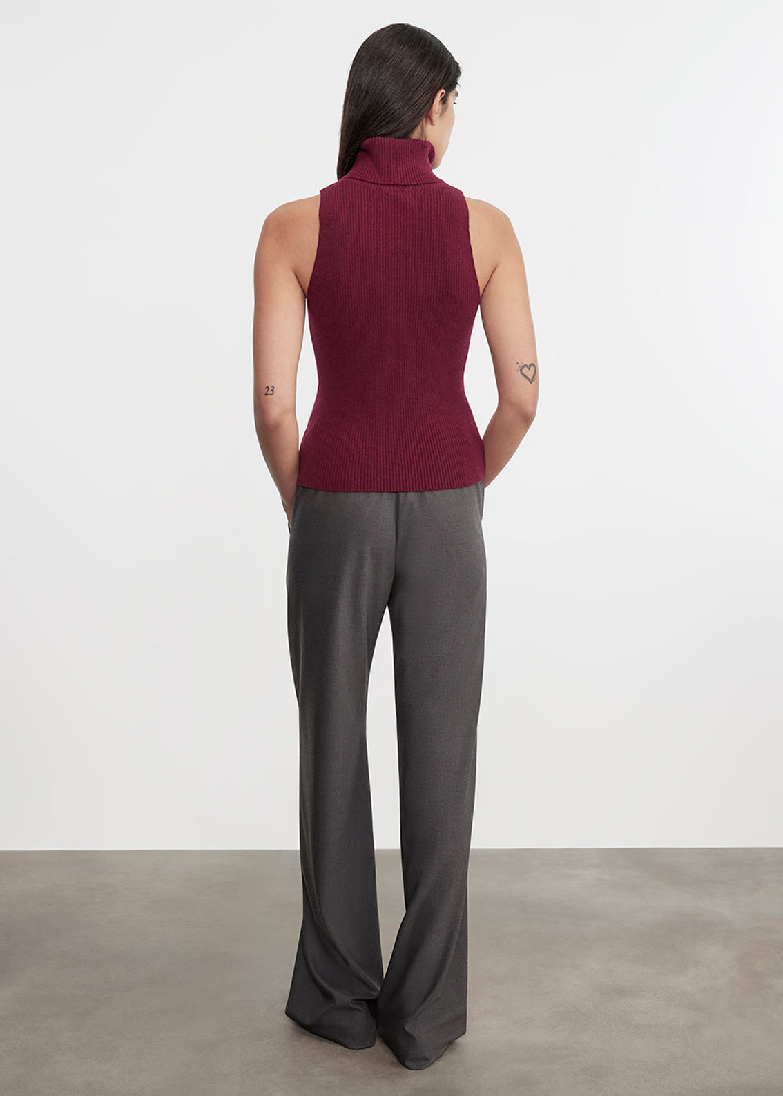 PANTS/SHORTS Everywhere Suit Pant in Charcoal Enza Costa