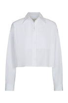 BLOUSES/SHIRTS/TOPS Soon To Be Ex Bib Shirt in White TWP
