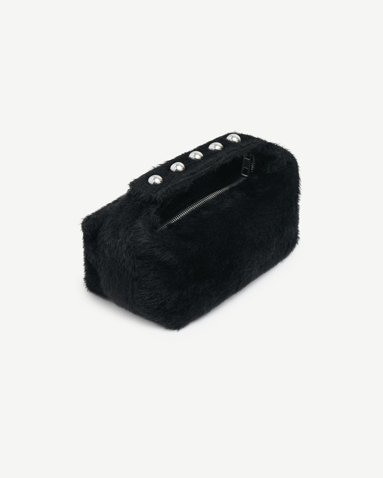 HANDBAGS Marfa Mink Pouch in Noir Apparis