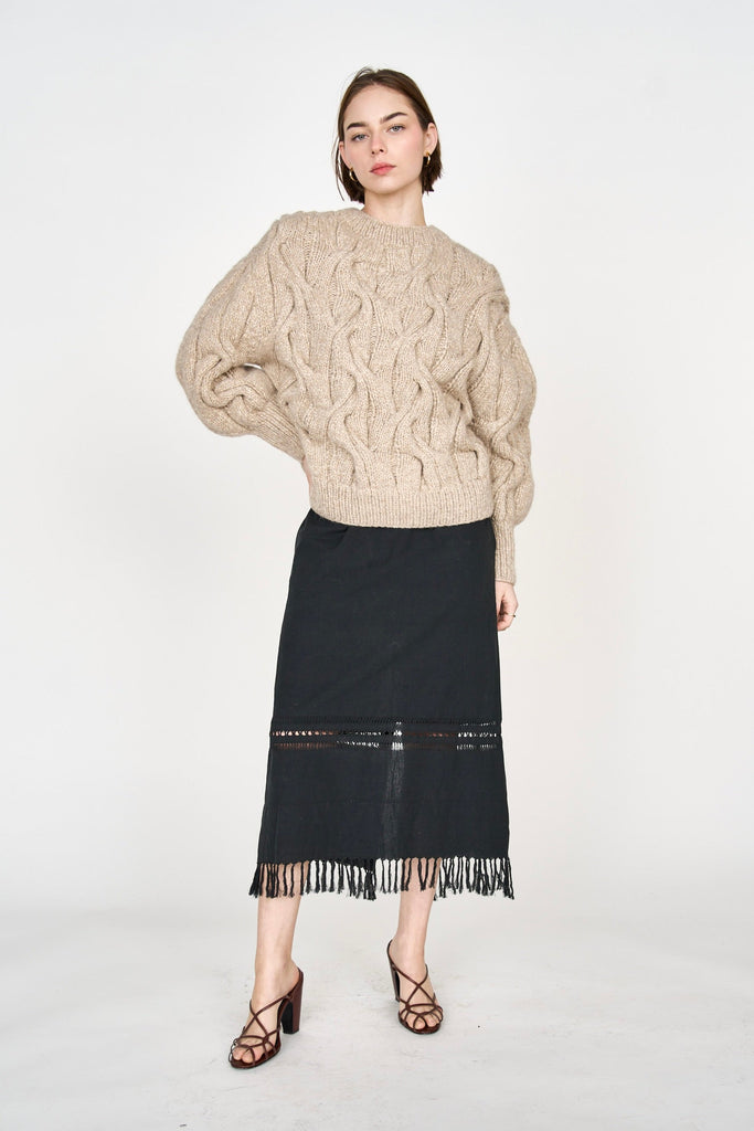 Skirts Mirth Lombok Shirt in Black Mirth