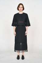 Skirts Mirth Lombok Shirt in Black Mirth