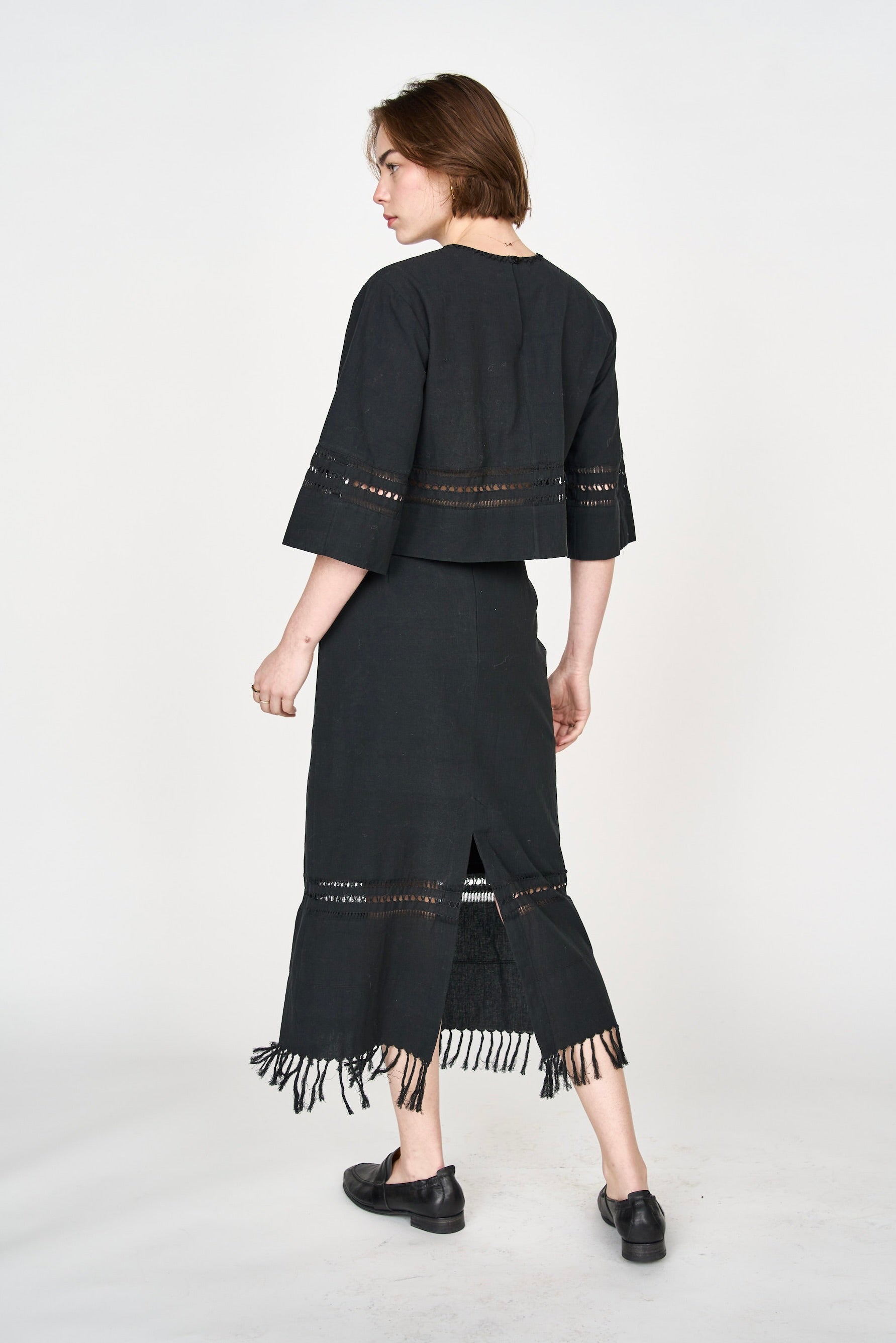 Skirts Mirth Lombok Shirt in Black Mirth