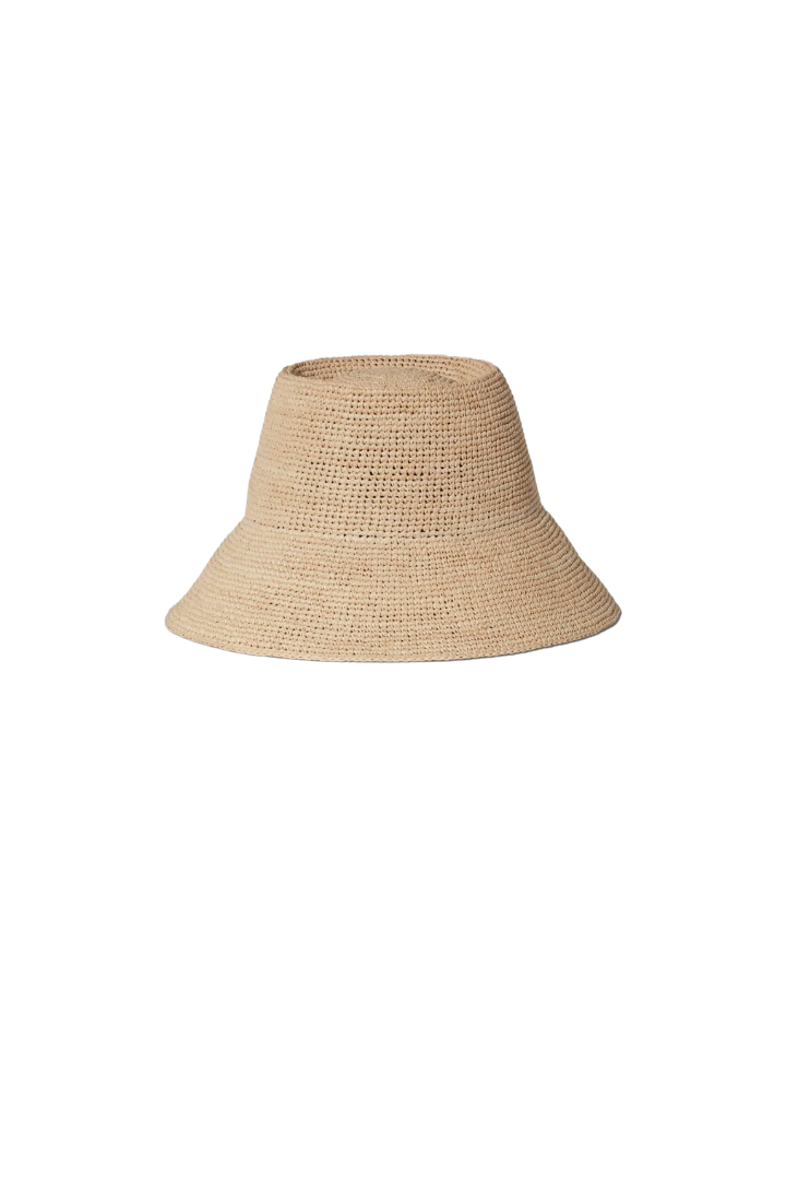 HATS Felix Hat in Natural Janessa Leone