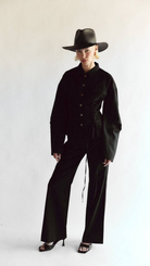 HATS Sherman Hat in Black Janessa Leone