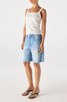 DENIM Steph Denim Short in Breeze AMO