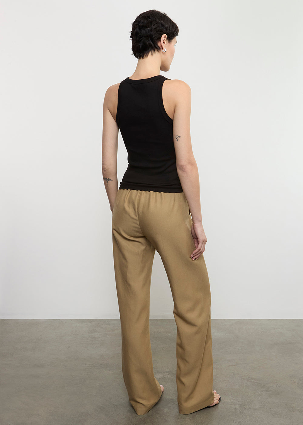 PANTS/SHORTS TWILL EVERYWHERE PANT IN FATIGUE Enza Costa