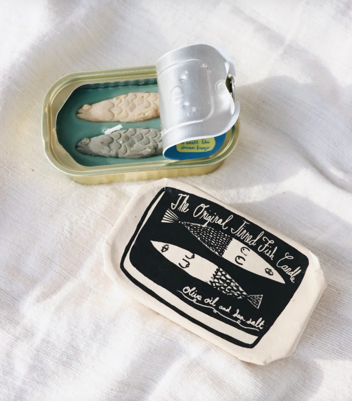 CANDLES/HOME FRAGRANCE TINNED FISH CANDLE TINNED CANDLE