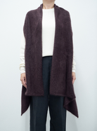 ACCESSORIES Wool Stole in Bordeaux CT Plage