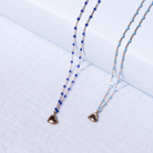 JEWELRY Mini Gigi Lucky Heart Necklace in Lapis Gigi Clozeau