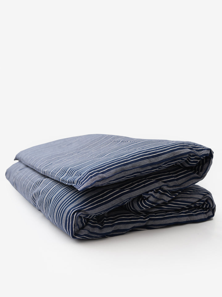 Home Tensira Bed Roll in Navy and White Tensira