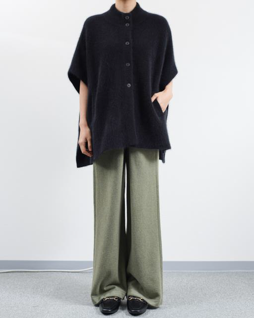Sweaters CT Plage Sweater Cape in Black CT Plage
