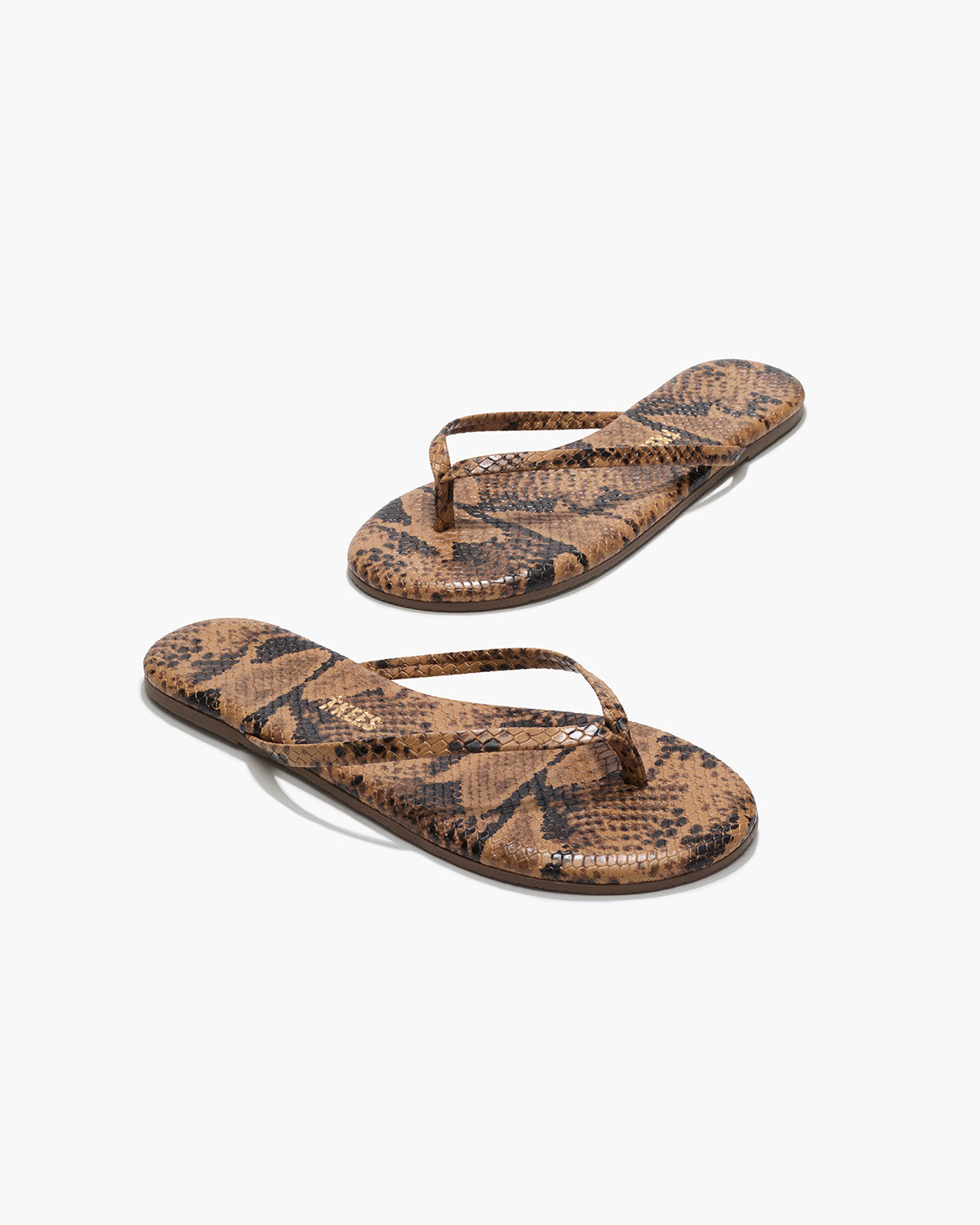 SHOES Studio Exotic Sandals in Coco Snake Tkees