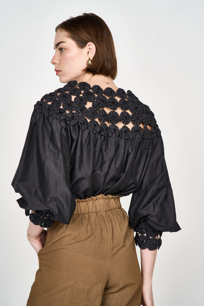Tops Mirth Rosenberg Blouse in Black Mirth
