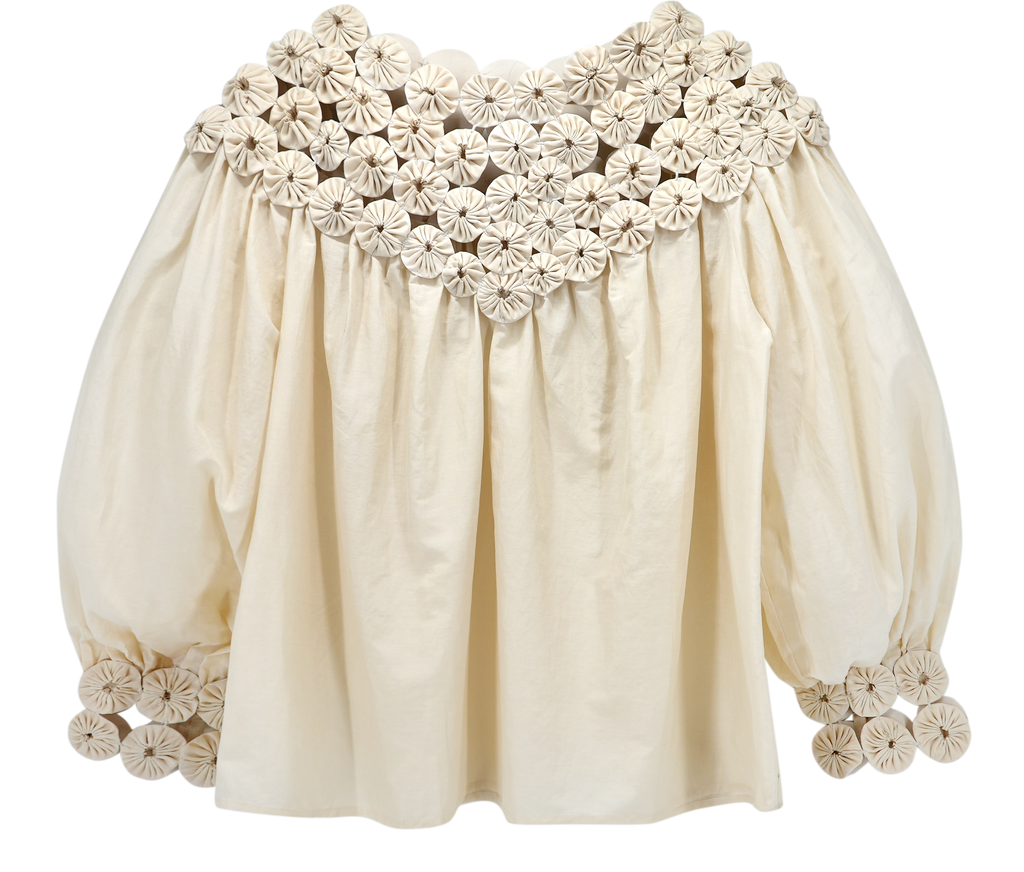 Tops Mirth Rosenberg Blouse in Cream Mirth