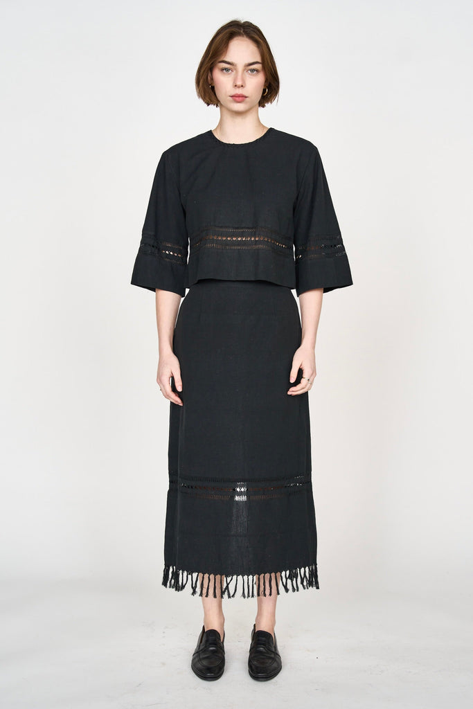 Tops Mirth Sintra Top in Black Mirth