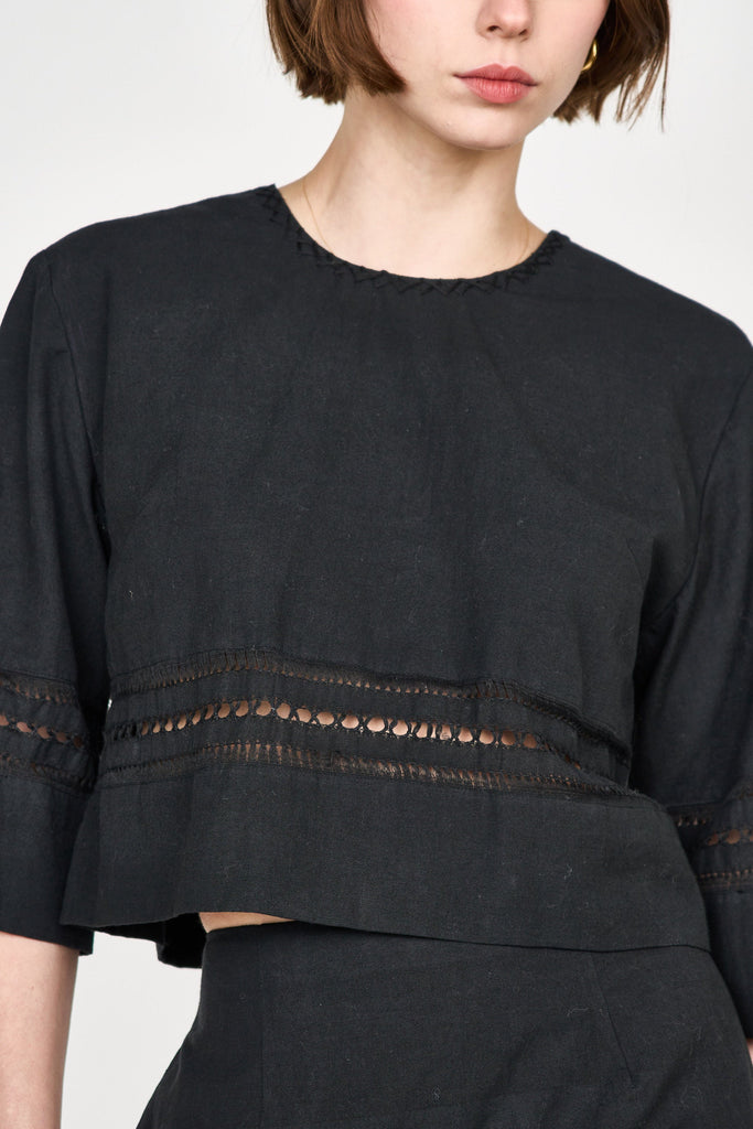Tops Mirth Sintra Top in Black Mirth