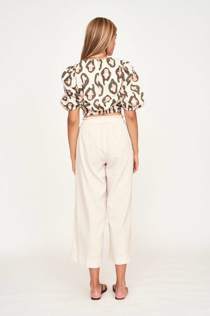 BLOUSES/SHIRTS/TOPS Andaman Bubble Top in Oyster Mirth