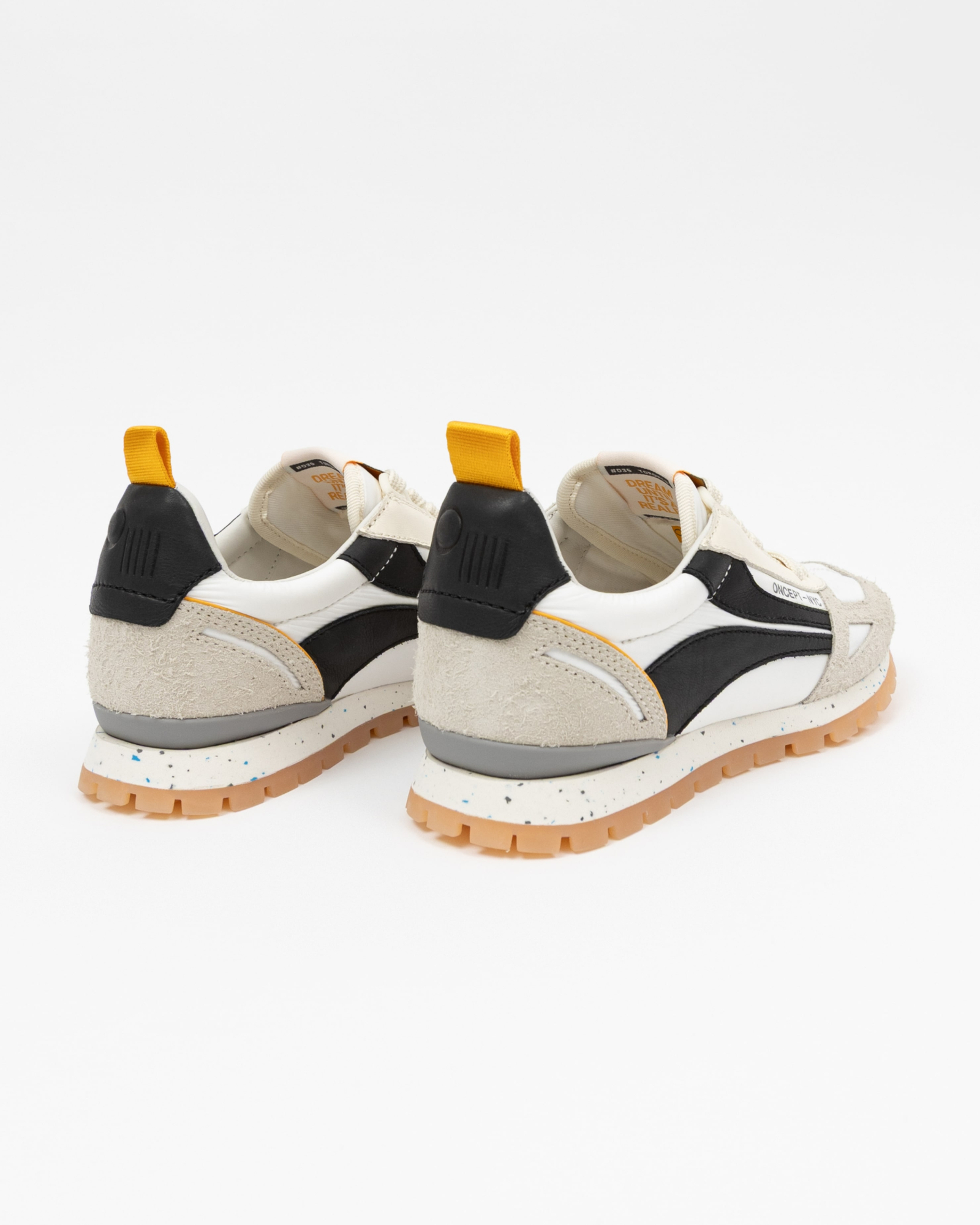 SHOES Toronto Sneaker in White & Black Oncept