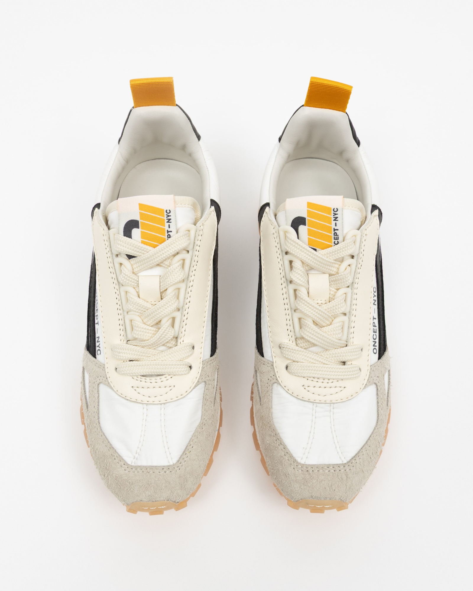 SHOES Toronto Sneaker in White & Black Oncept