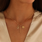 JEWELRY Cynthia Rose Initial Charms in Yellow Gold Dana Rebecca